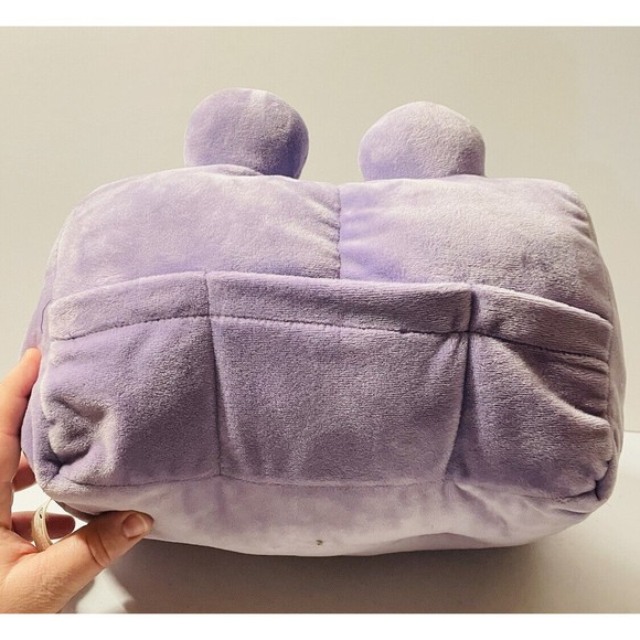 The Book Monster Plush Purple Book Tablet Holder Collective Goods - Picture 3 of 7